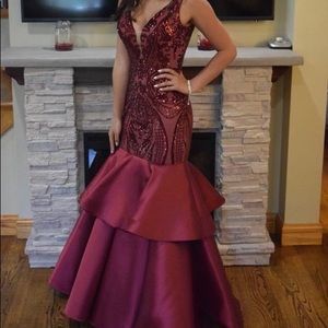 david's bridal mermaid prom dresses